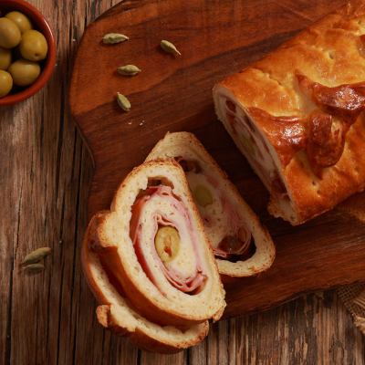 Cake jambon & olives