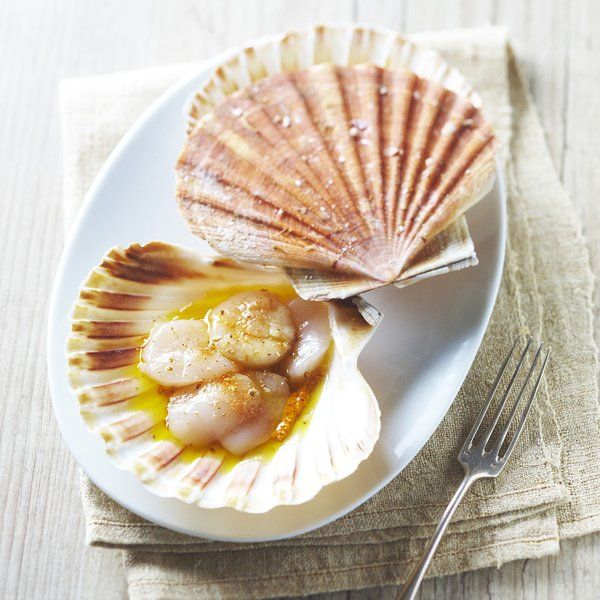 Coquilles Saint-Jacques marinées