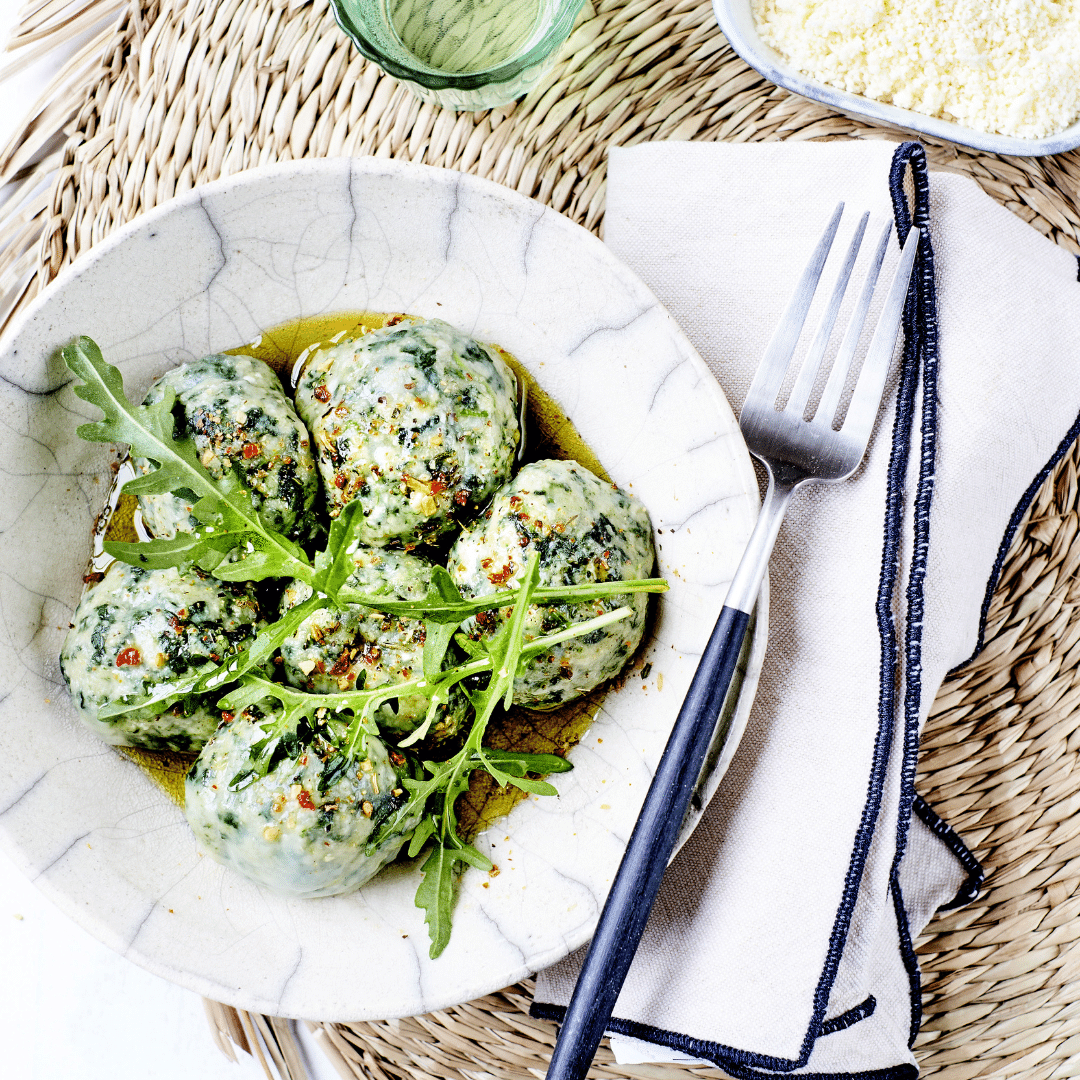 Gnudis au parmesan