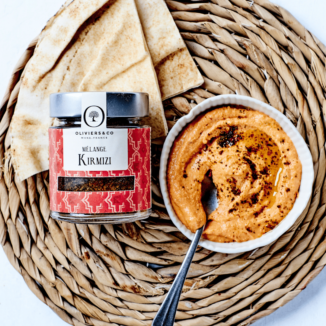 Houmous aux poivrons rouges