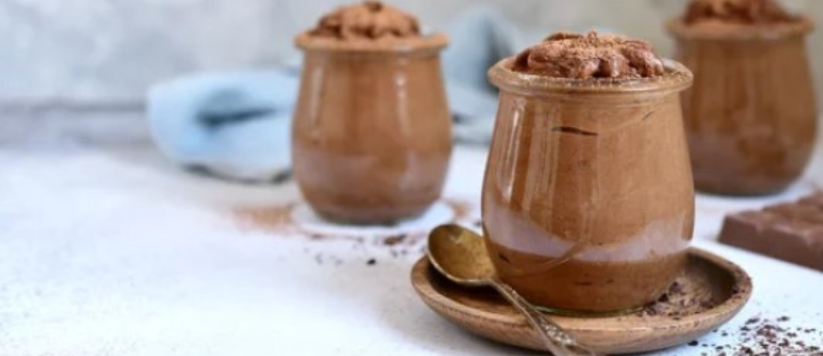 Mousse au chocolat & huile d'olive