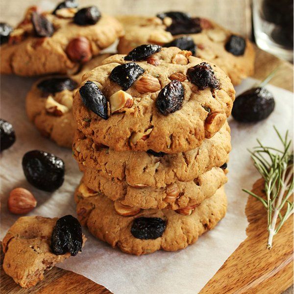 Cookies salés & magret fumé