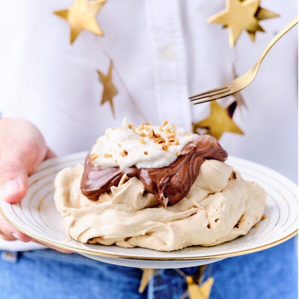 Pavlova aux 2 noisettes