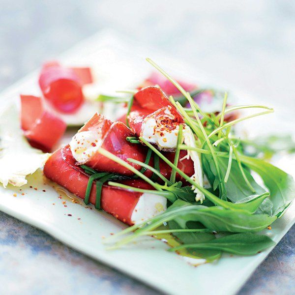 Roulade de jambon cru & chèvre