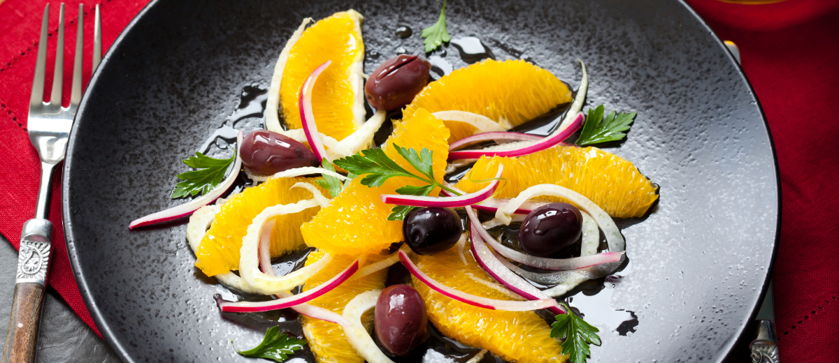 Salade sicilienne fenouil et orange