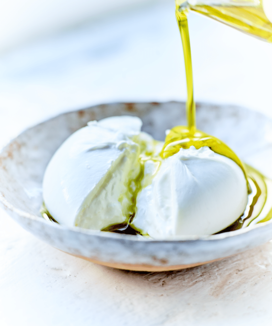 Burrata huile d'olive