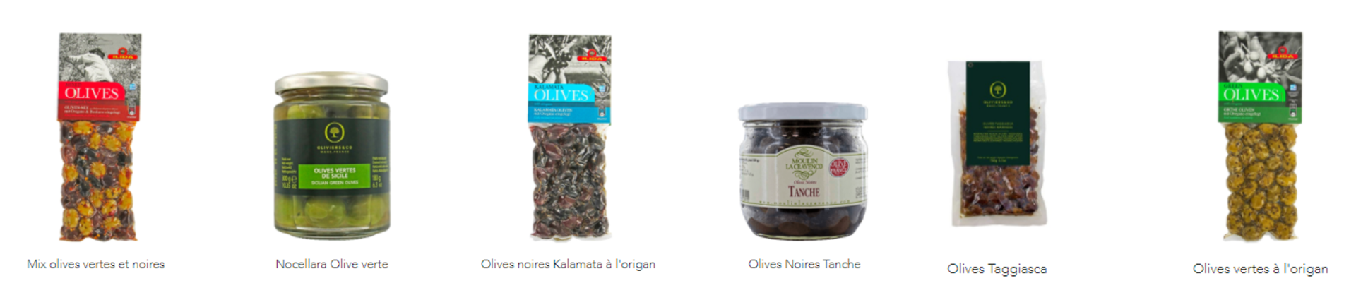 Olives de table